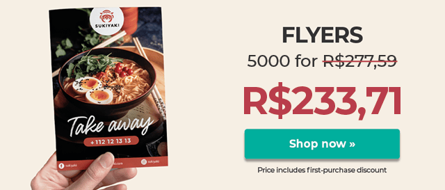 Print Flyers at the best price. Great quality and fast delivery.